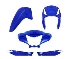 KIT CAREN BIZ125 KS/ES 07 AZUL TWIST