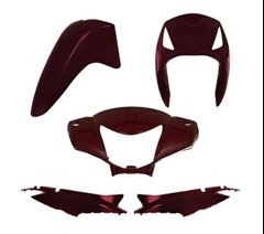 KIT CAREN BIZ125 09 VERM CARDEAL