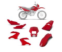 KIT CAREN NXR150 03-08 VERM CAUCAIA