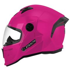 CAPACETE STEALTH SOLID 58 ROSA