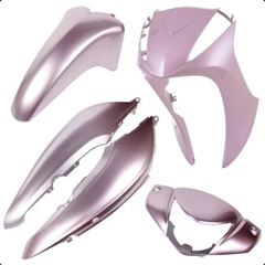KIT CAREN BIZ125 11 ROSA METALICO