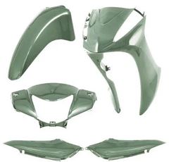 KIT CAREN BIZ125 11 VERDE METALICO