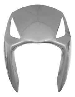 BICO FRONTAL BIZ125 KS/ES 06-07 PRATA