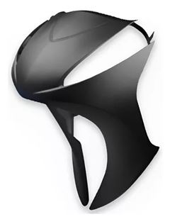 BICO FRONTAL BIZ 125 +/EX 15 CINZA CYNOS